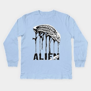 Alien Xeno Drip Kids Long Sleeve T-Shirt